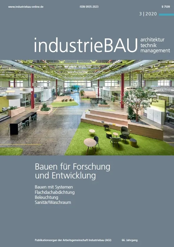 Press report in industrieBAU about envitron systems
